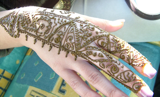 Henna manos Marruecos